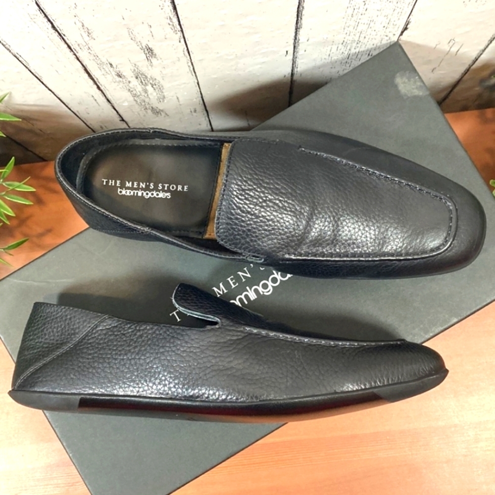 The Men's Store at Bloomingdale's Men's Flat Last Push Down Apron Toe Loafers
